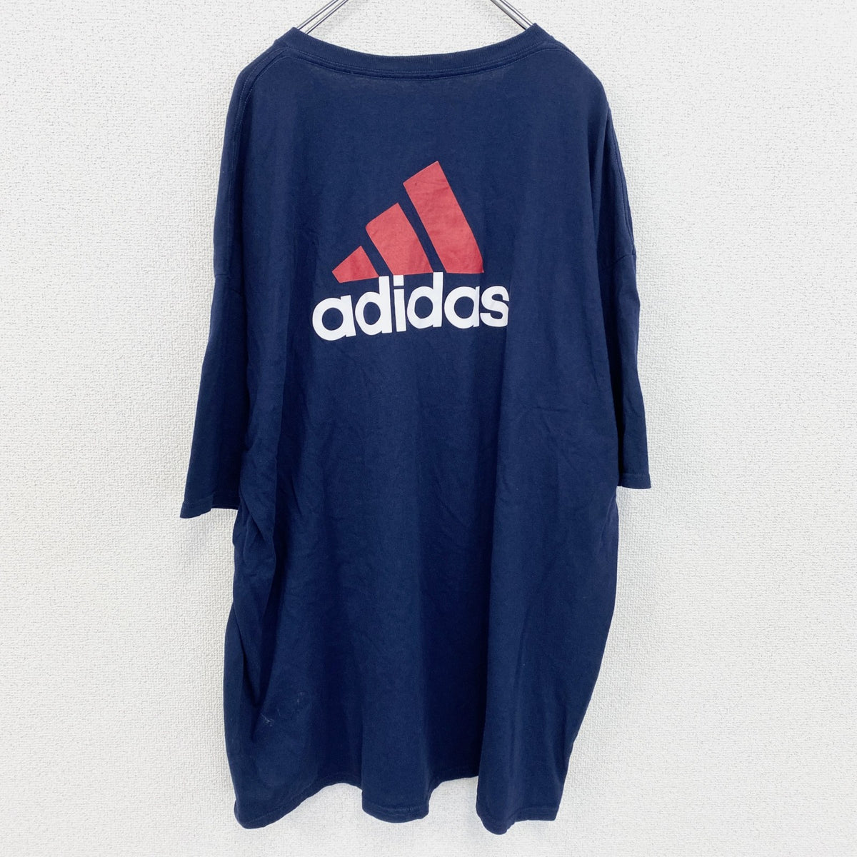 adidas　アディダス　エリックゴードン　半袖プリントＴシャツ　NBA　バスケットボール　ネイビー　紺　2XLサイズ　古着
