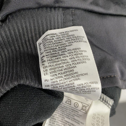 adidas　アディダス　トラックジャケット/ジャージ　パフォーマンスロゴ　黒　ブラック　42サイズ