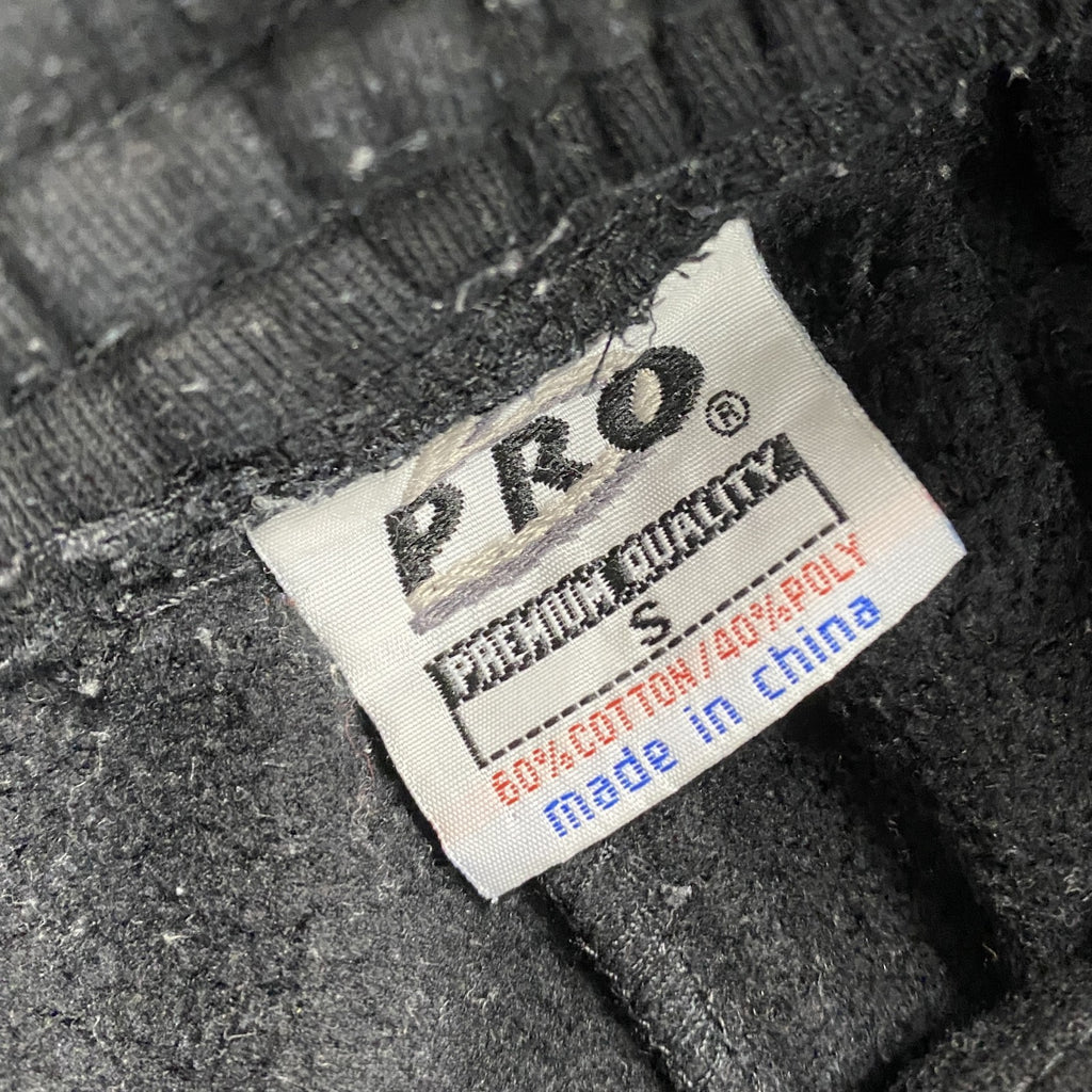 PRO 5　カーゴスウェットパンツ　ワイドパンツ　黒　ブラック　Sサイズ　古着