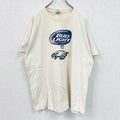 ギルダン　半袖プリントTシャツ　NFL　バドライト　クルーネック　レトロデザイン　白　ホワイト　XLサイズ　古着