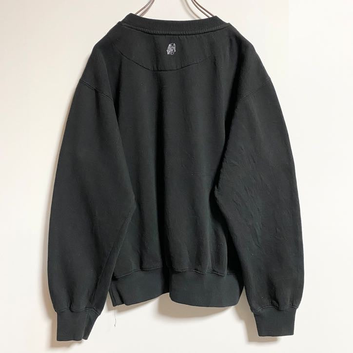 GILDAN ギルダン　LAST KINGS　長袖プリントスウェット　トレーナー　黒　ブラック　秋冬服　Lサイズ　古着