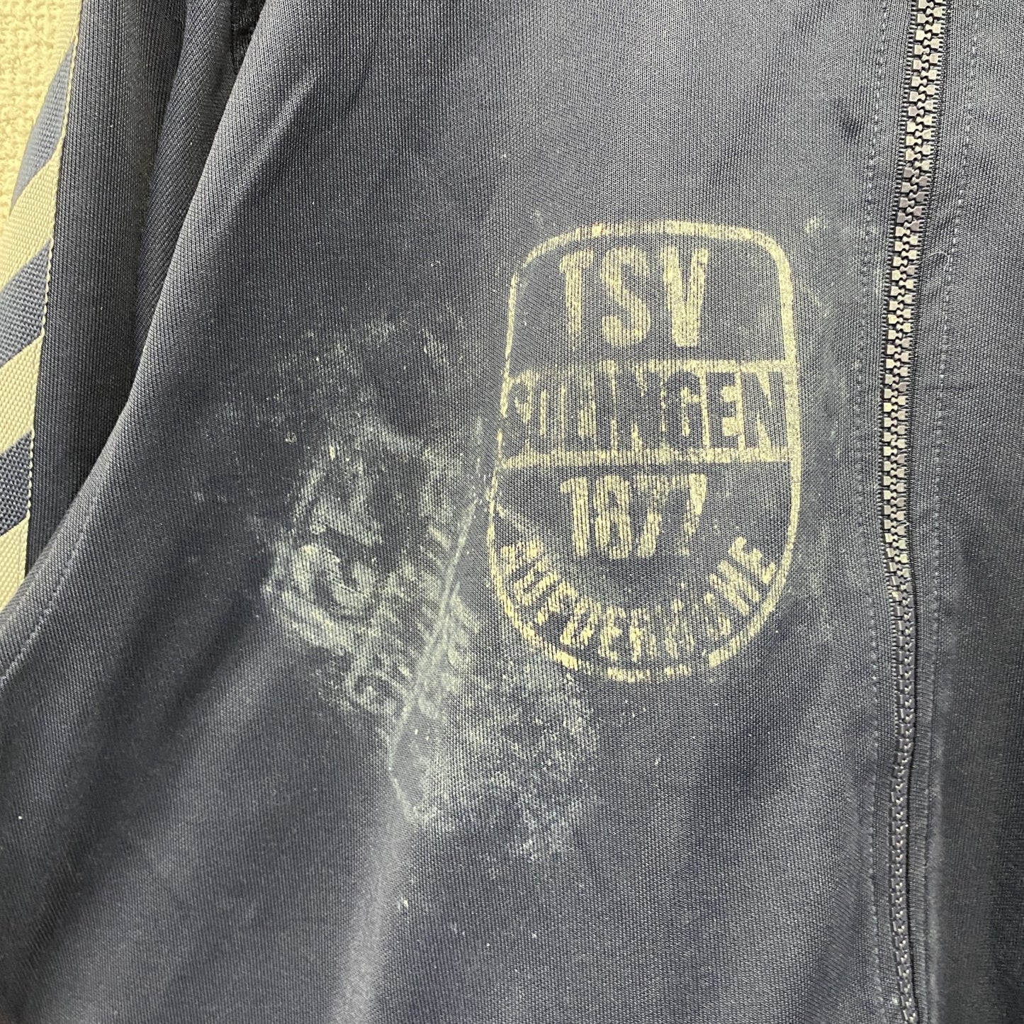 hummel　ヒュンメル　トラックジャケット/ジャージ　紺　ネイビー　XLサイズ