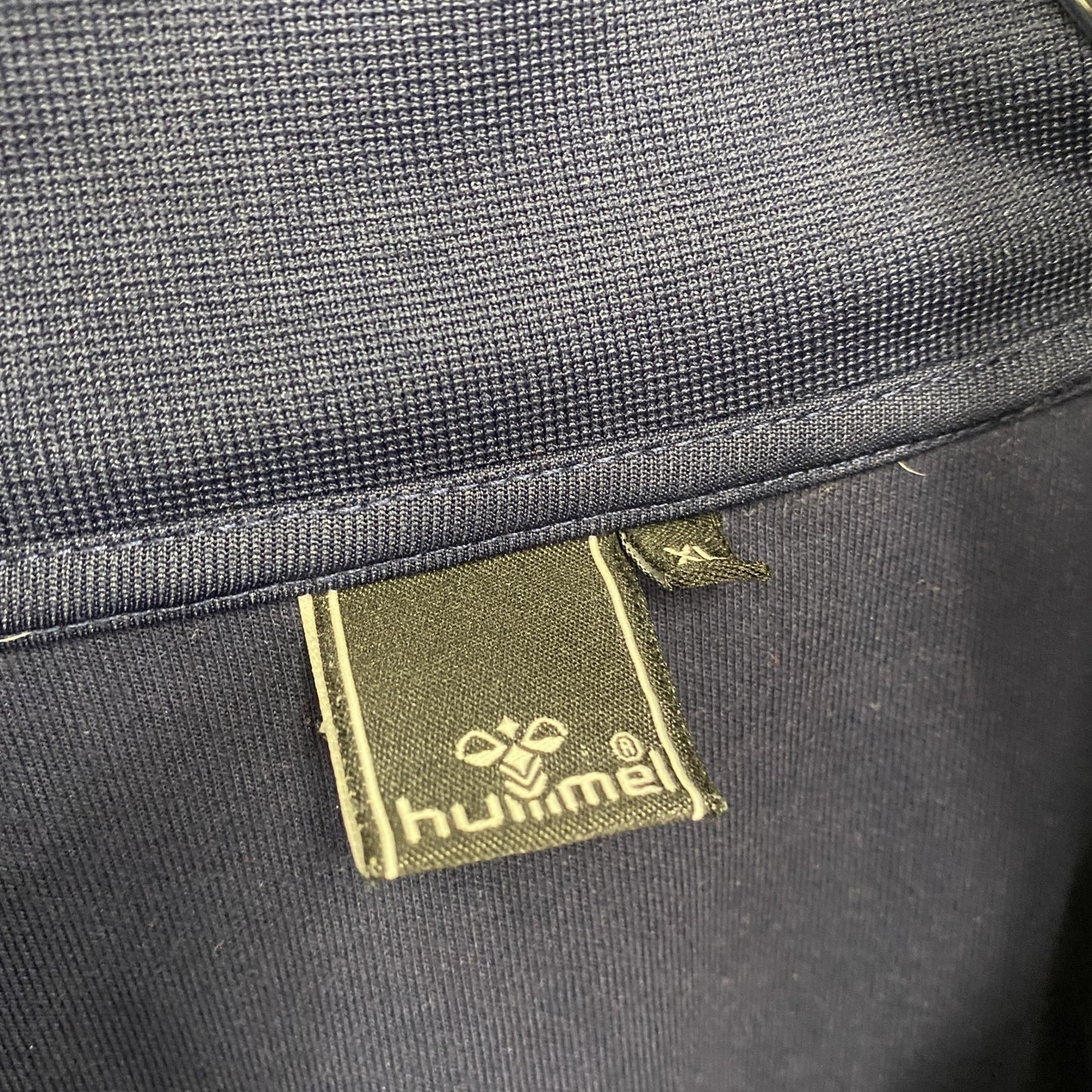 hummel　ヒュンメル　トラックジャケット/ジャージ　紺　ネイビー　XLサイズ