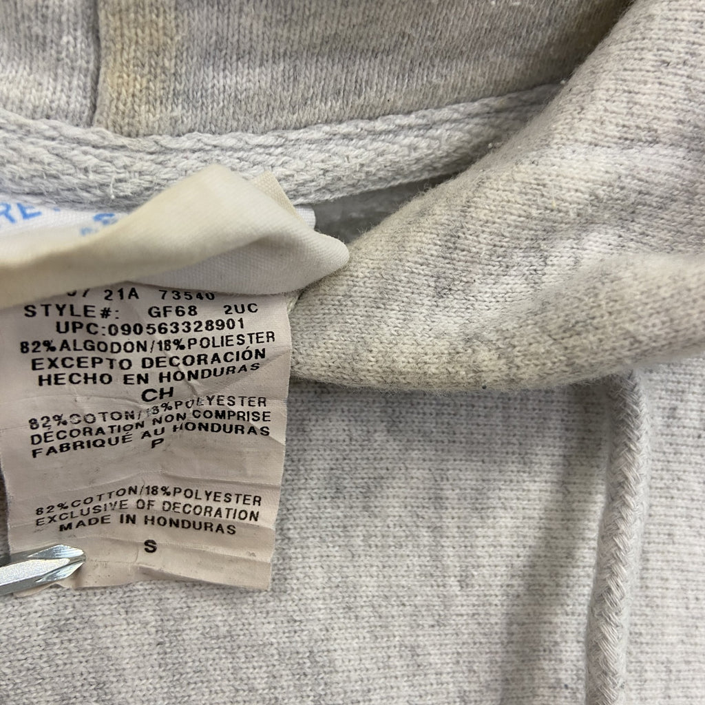 Champion　チャンピオン　リバースウィーブ　スウェットパーカー/フーディー　目無し　霜降りグレー　Sサイズ トレーナー スウェットトップス フード付き 古着