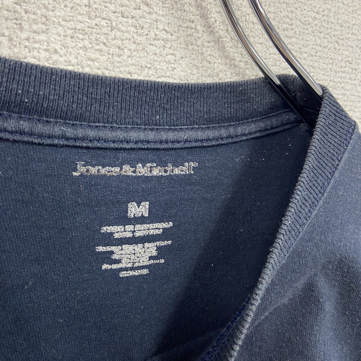 半袖プリントTシャツ　I LOVE HAWAII　黒　ブラック　Mサイズ カットソー メンズ 古着