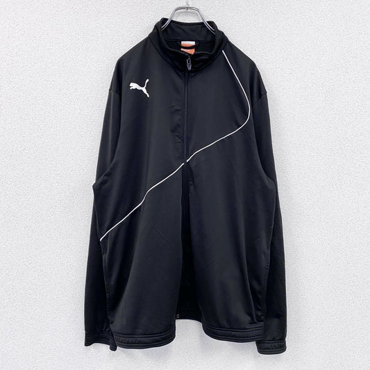 PUMA　プーマ　トラックジャケット/ジャージ　黒　ブラック　2XLサイズ