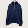 NAUTICA　ノーティカ　ハーフジップスウェット/トレーナー　紺　ネイビー　Sサイズ　古着