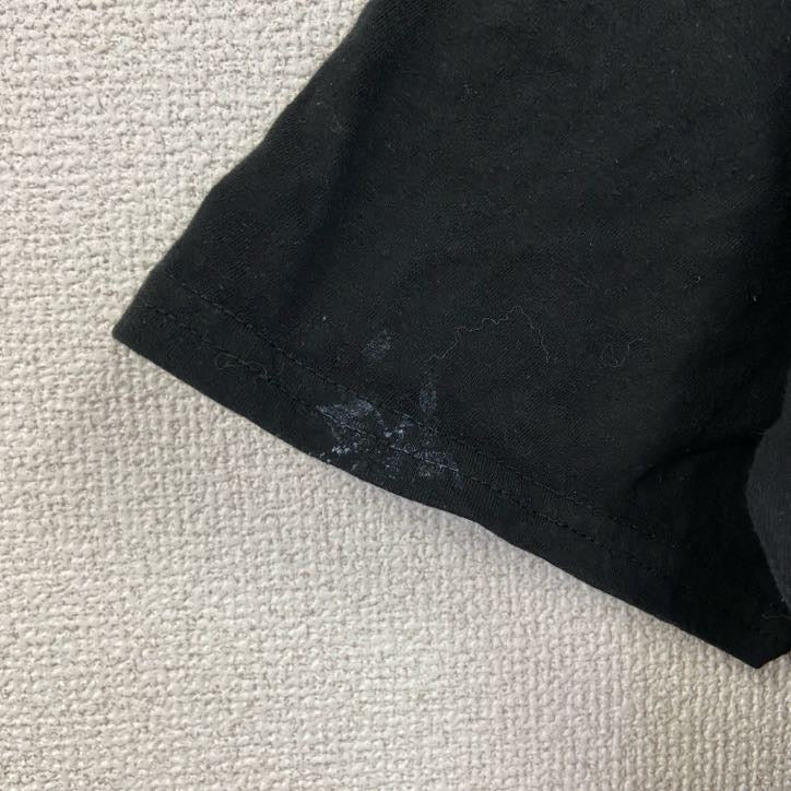 アバター　AVATAR　半袖プリントTシャツ　伝説の少年アン　クルーネック　レトロデザイン　黒　ブラック　Sサイズ　古着