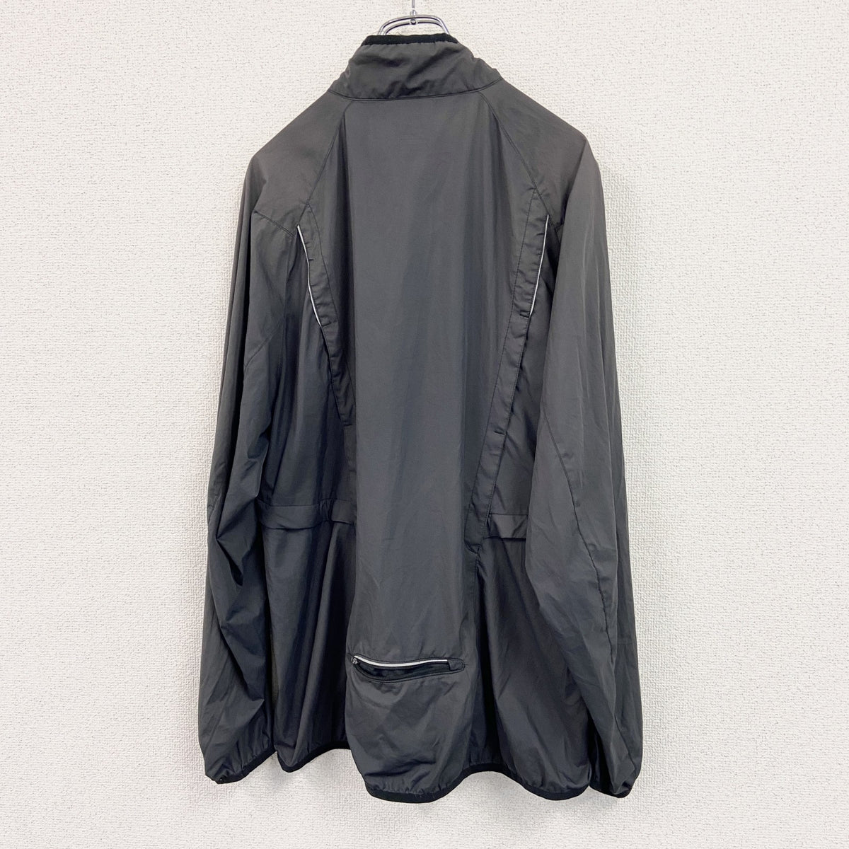 NIKE　ナイキ　ハーフジッププルオーバージャケット　ダークグレー　XLサイズ　古着