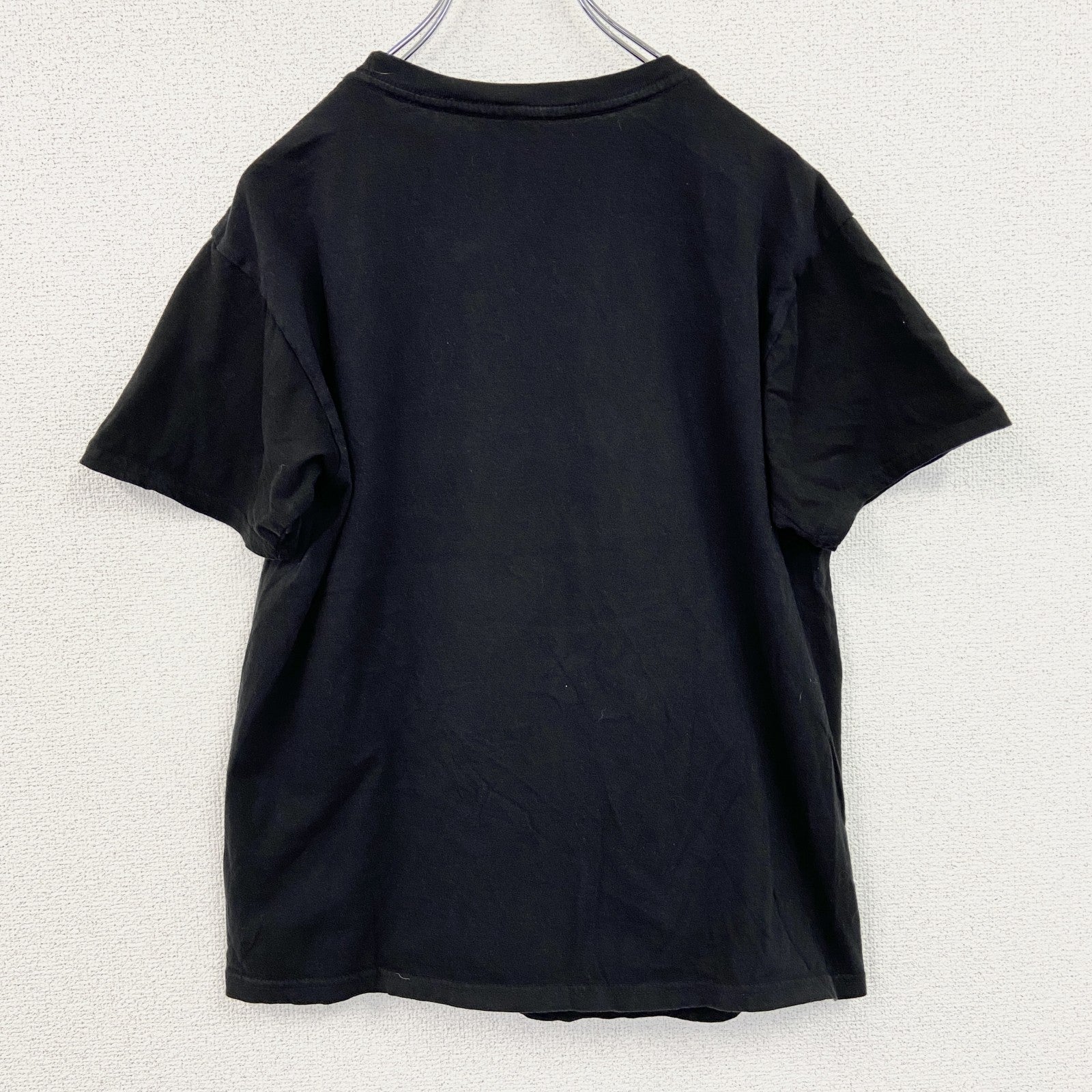 アバター　AVATAR　半袖プリントTシャツ　伝説の少年アン　クルーネック　レトロデザイン　黒　ブラック　Sサイズ　古着