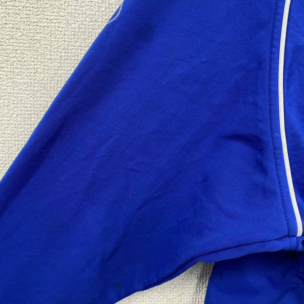 90s～　adidas　アディダス　トラックジャケット/ジャージ　パフォーマンスロゴ　ヴィンテージ　青　ブルー　Mサイズ　古着