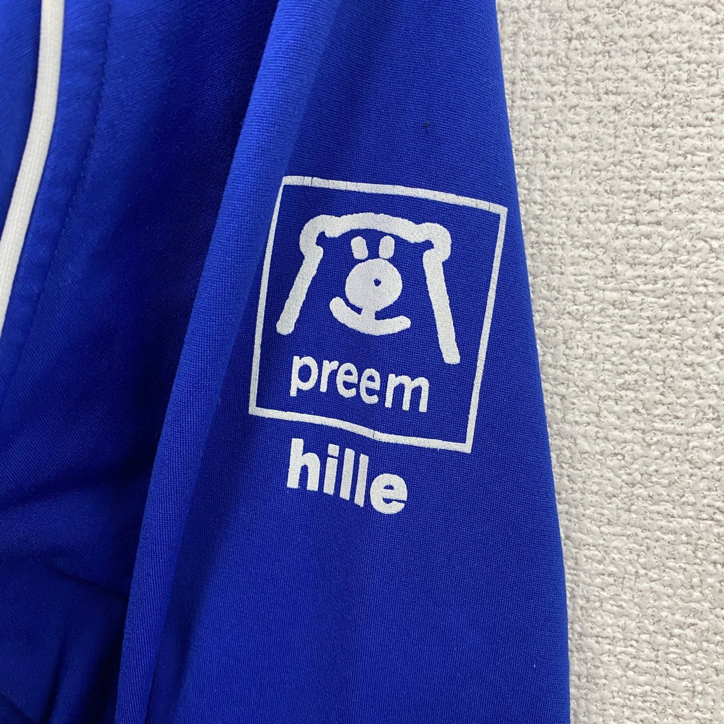 90s～　adidas　アディダス　トラックジャケット/ジャージ　パフォーマンスロゴ　ヴィンテージ　青　ブルー　Mサイズ