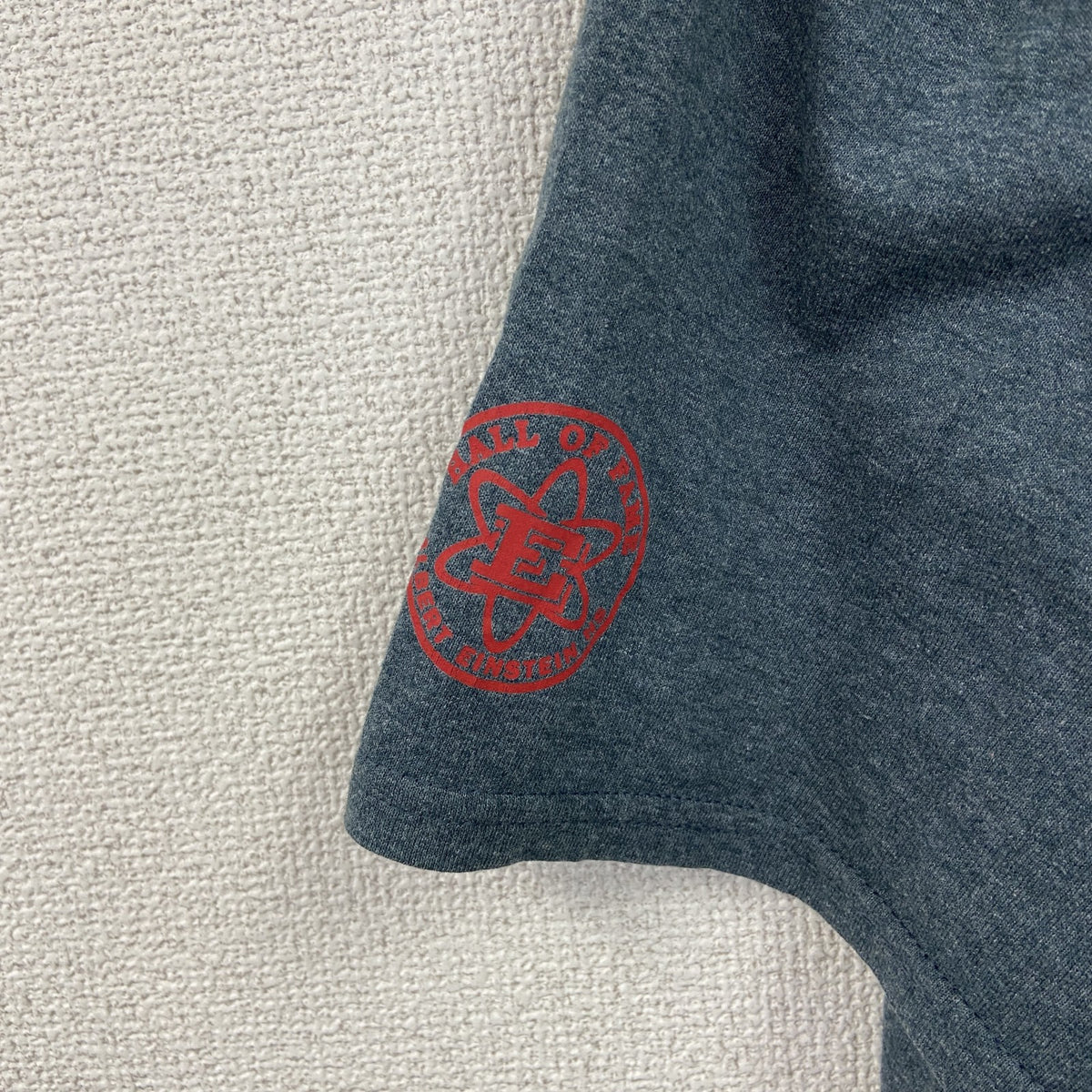 半袖プリントTシャツ　野球　ベースボール　クルーネック　レトロデザイン　灰色　グレー　2XLサイズ　古着