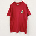 Print star　プリントスター　半袖アニメプリントTシャツ　チキチキマシン猛レース　赤　レッド　Lサイズ　古着