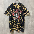 GILDAN　ギルダン　BOWLING　ボーリング　半袖プリントTシャツ　タイダイTシャツ　Mサイズ　古着