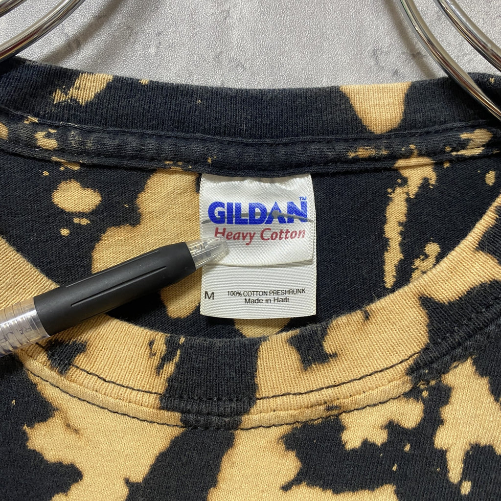 GILDAN　ギルダン　BOWLING　ボーリング　半袖プリントTシャツ　タイダイTシャツ　Mサイズ　古着