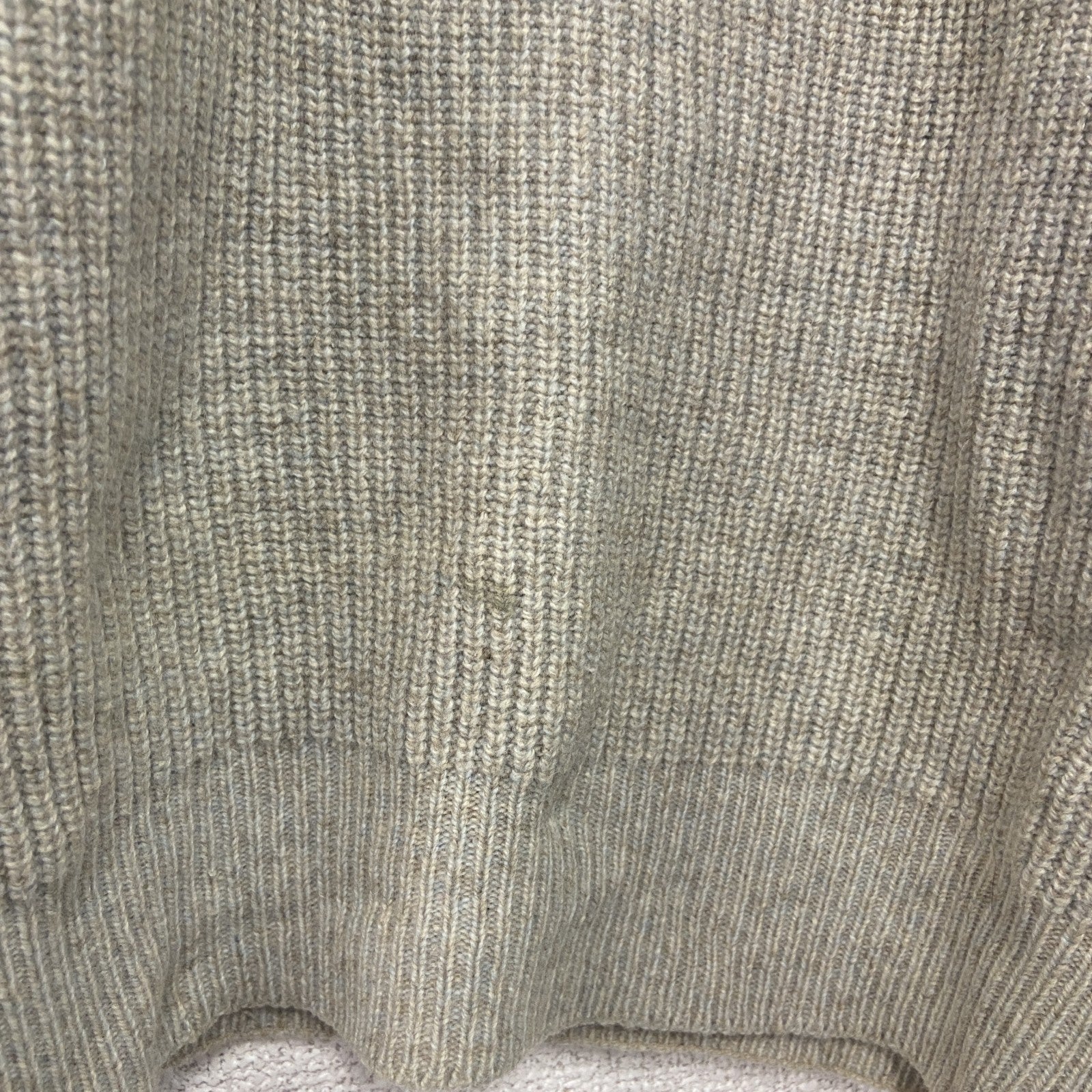 90s　ROBE DI KAPPA　カッパ　ニットセーター　ヴィンテージ　ベージュ　2XLサイズ　古着