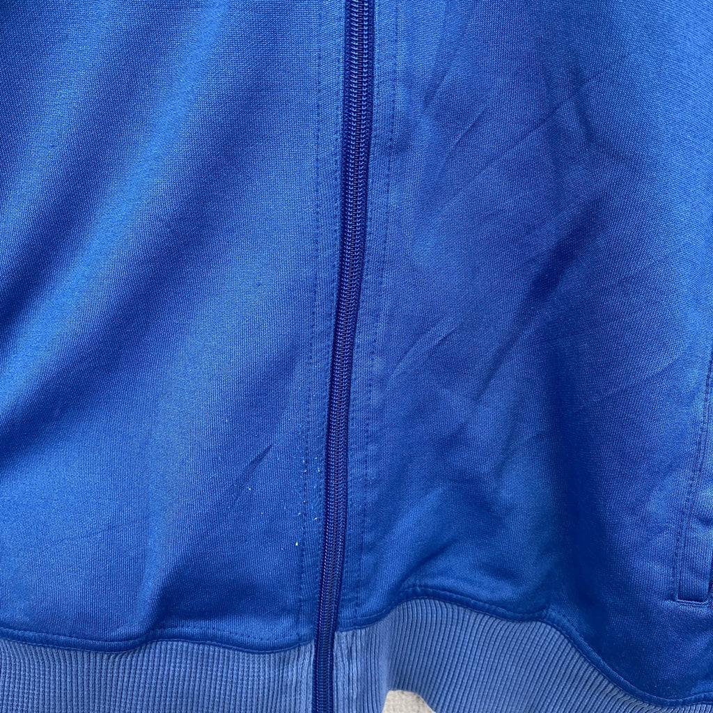 ～00s　ellesse　エレッセ　トラックジャケット/ジャージ　ヴィンテージ　青　ブルー　Sサイズ　古着