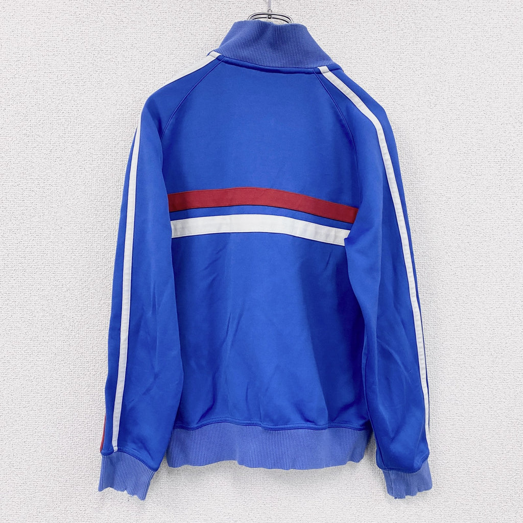 ～00s　ellesse　エレッセ　トラックジャケット/ジャージ　ヴィンテージ　青　ブルー　Sサイズ　古着