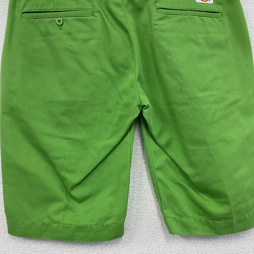Dickies　ディッキーズ　ワークショートパンツ　ハーフパンツ/ショートパンツ　黄緑　ライトグリーン　古着