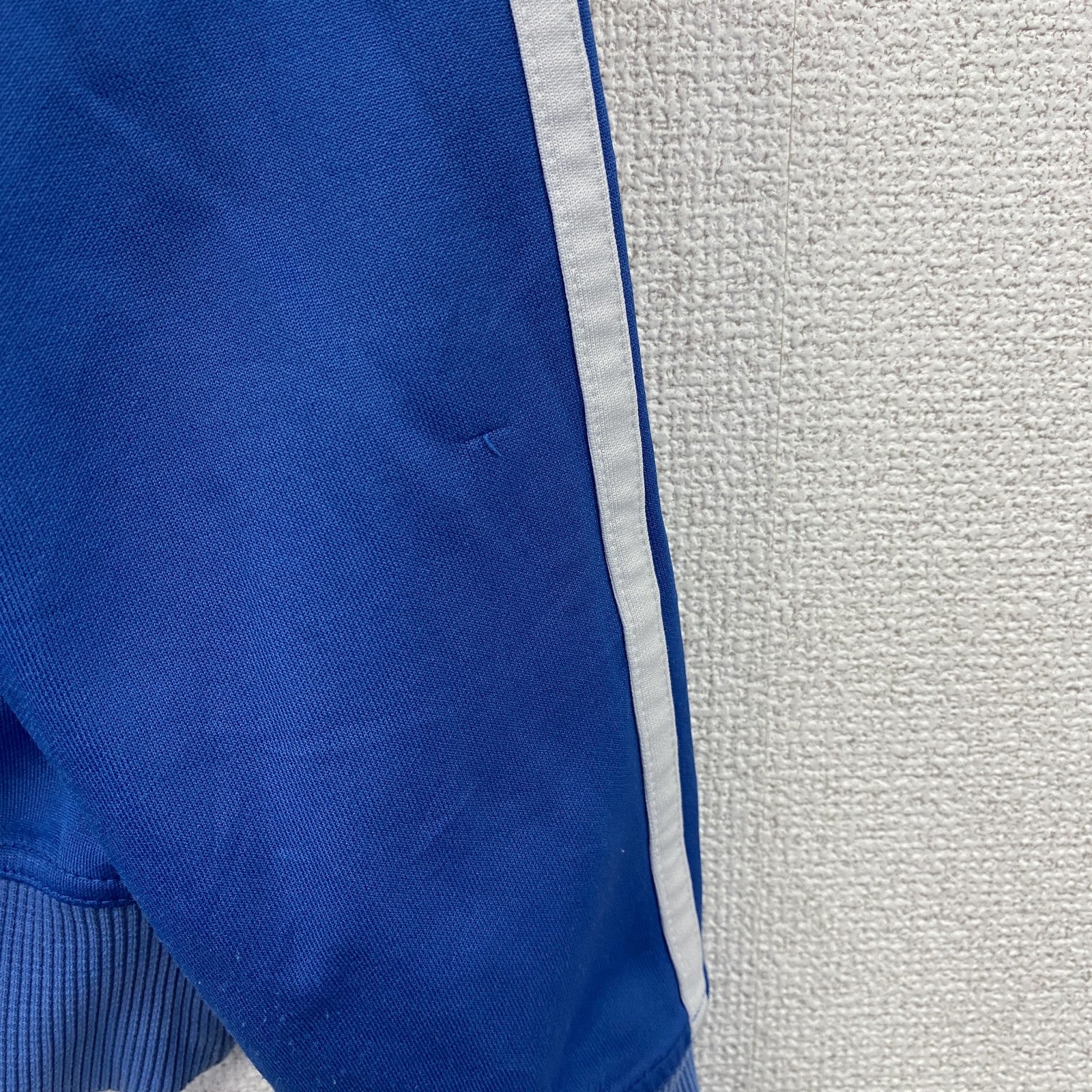 ～00s　ellesse　エレッセ　トラックジャケット/ジャージ　ヴィンテージ　青　ブルー　Sサイズ　古着
