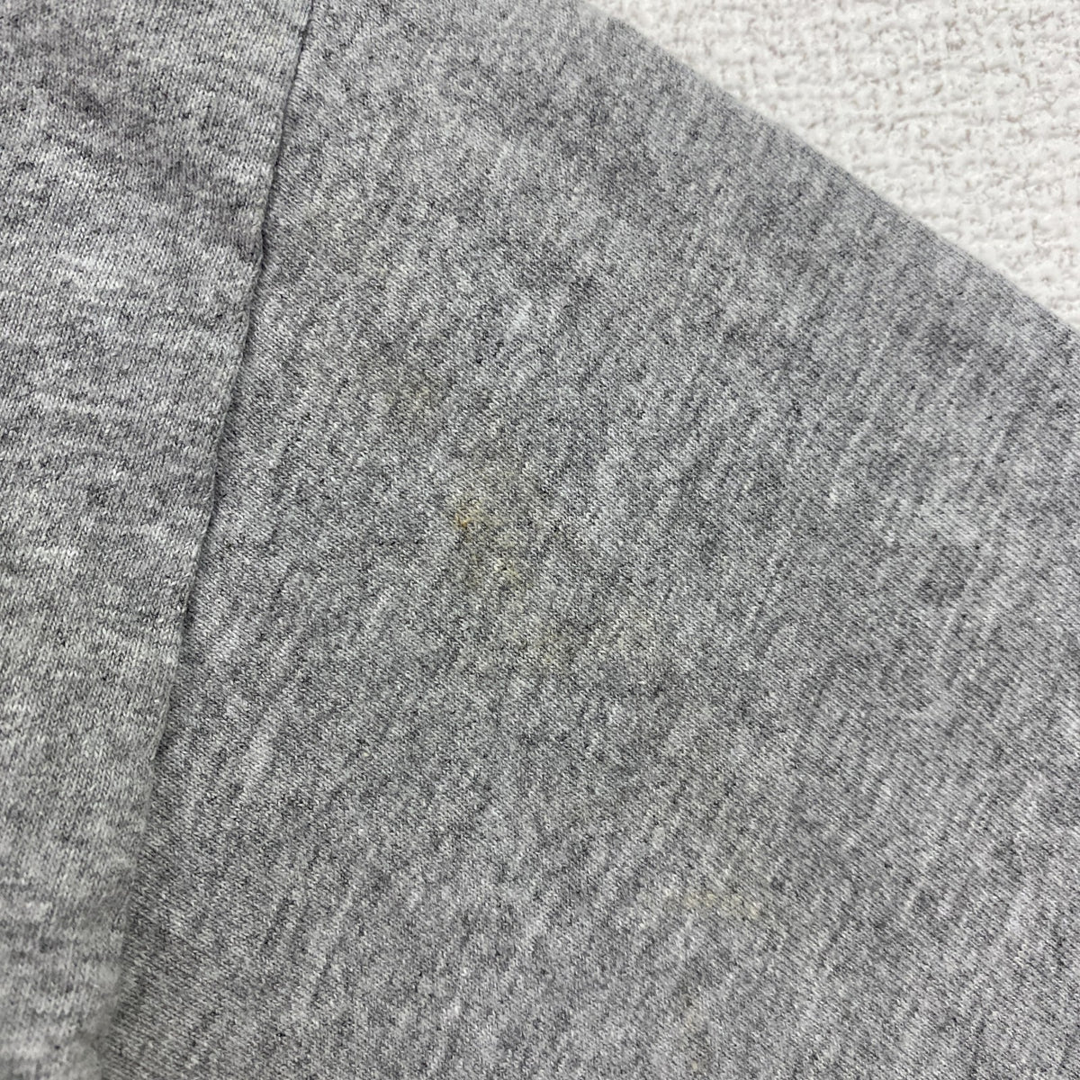 Champion　チャンピオン　半袖クルーネックプリントＴシャツ　シアトル　サッカー　グレー　灰色　Lサイズ　古着