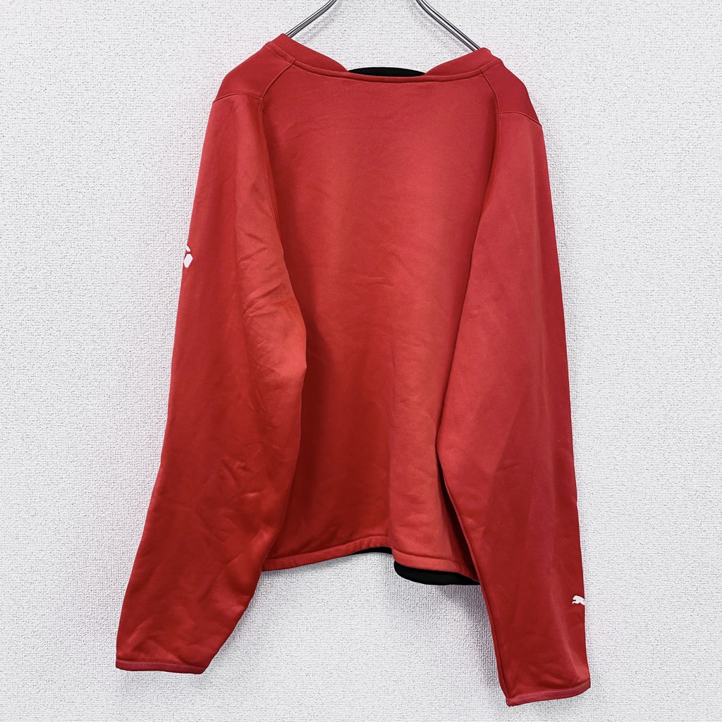 PUMA　プーマ　スウェット/トレーナー　赤　レッド　XLサイズ　古着