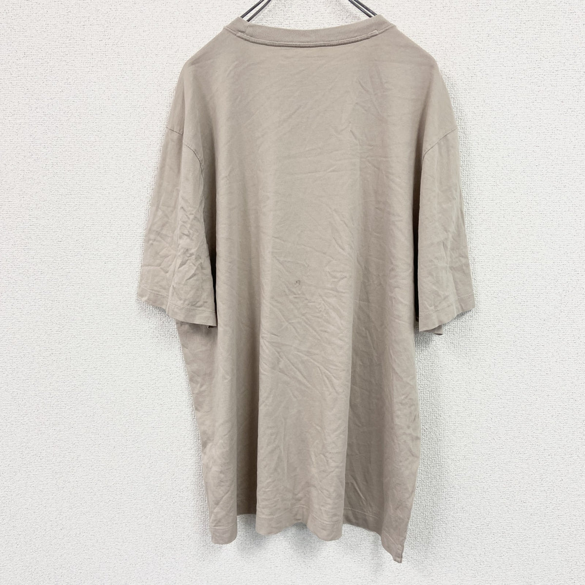 Abercrombie＆Fitch　アバクロンビー＆フィッチ　半袖プリントTシャツ　ベージュ　XXLサイズ　古着
