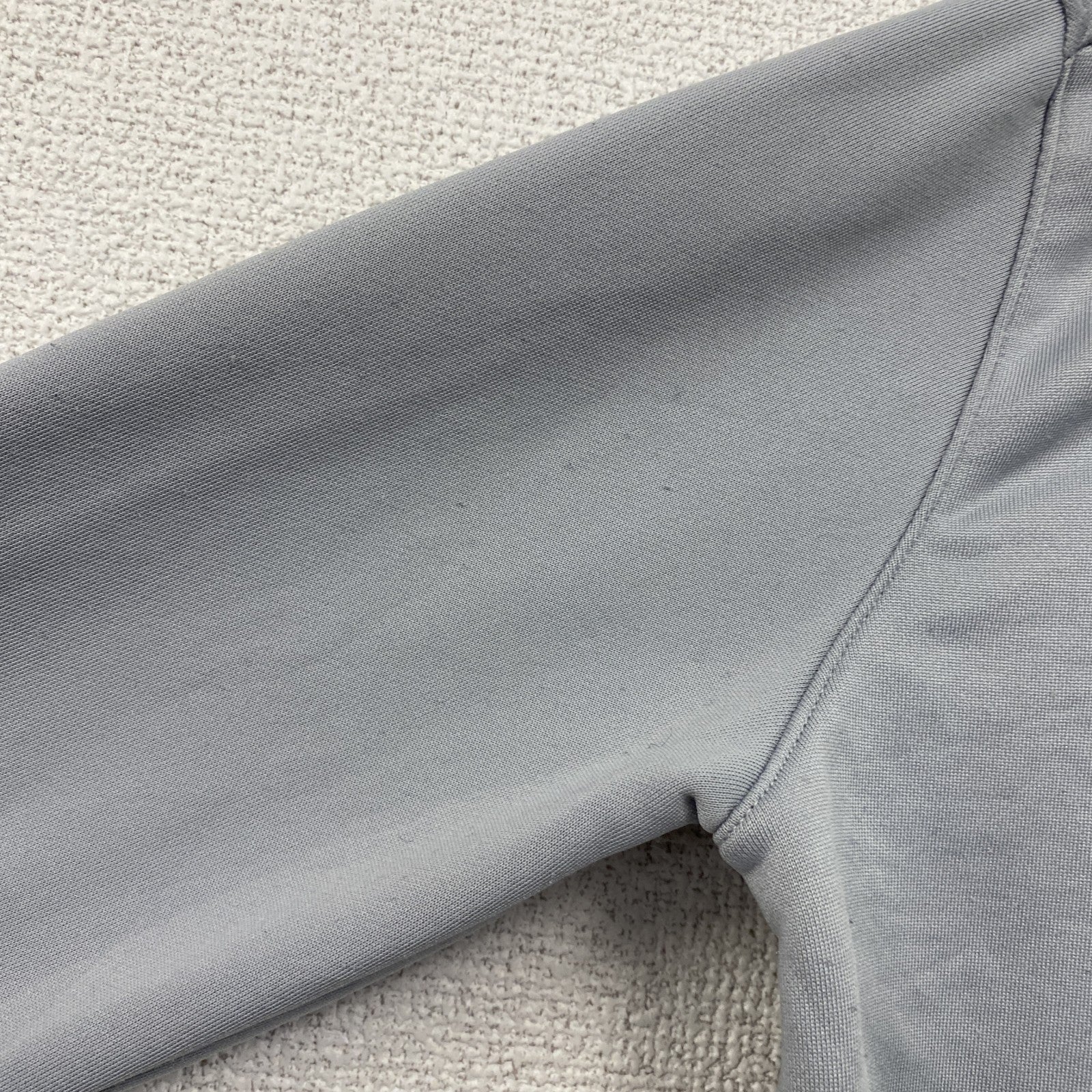 NIKE　ナイキ　トラックジャケット/ジャージ　デカロゴ　灰色　グレー　Lサイズ　古着