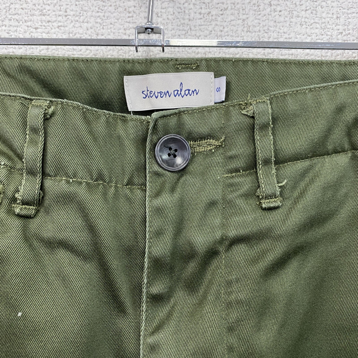 Steven Alan　スティーブンアラン　チノパンツ　カーキ　Sサイズ　古着