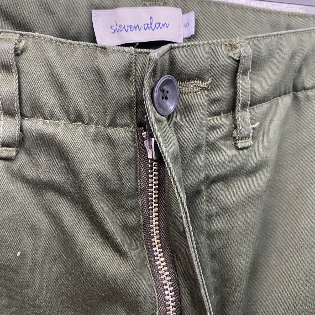 Steven Alan　スティーブンアラン　チノパンツ　カーキ　Sサイズ　古着