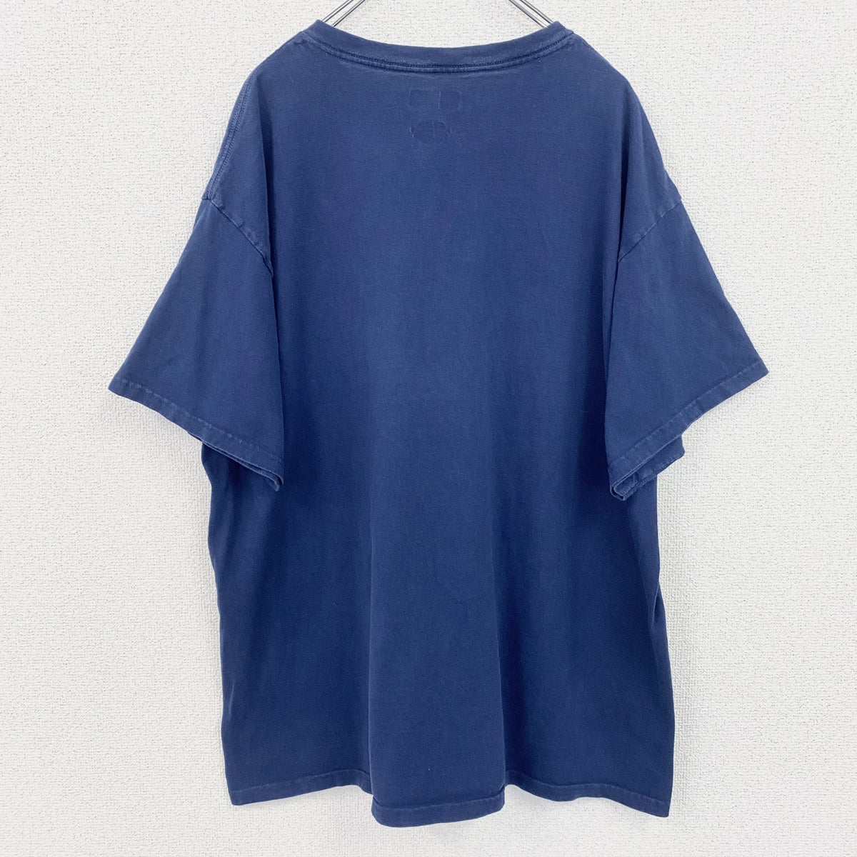 NFL　半袖プリントTシャツ　シアトルホークス　フットボール　クルーネック　ネイビー　紺　2XLサイズ　古着