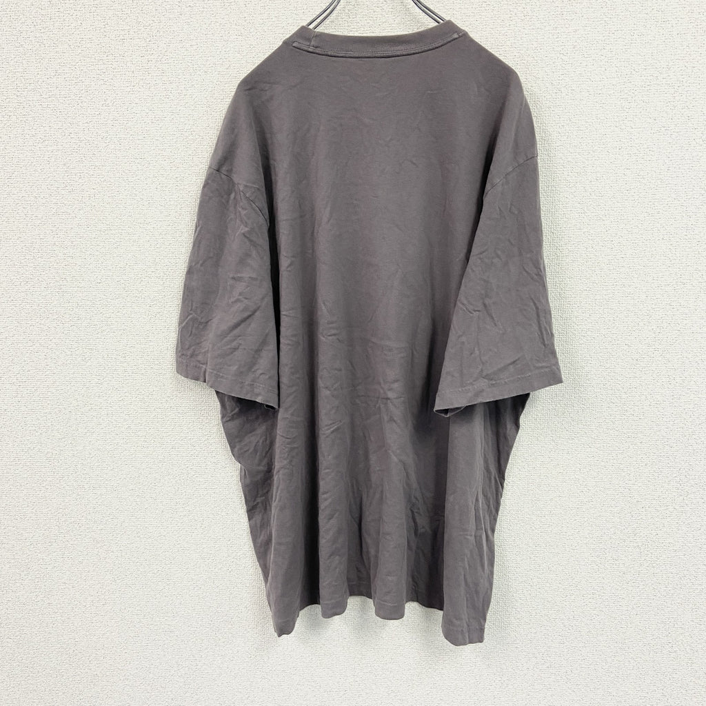 Abercrombie＆Fitch　アバクロンビー＆フィッチ　半袖プリントTシャツ　茶色　ブラウン　XXLサイズ　古着