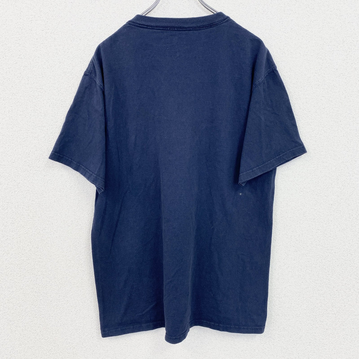 NFL　半袖プリントＴシャツ　シカゴベアーズ　フットボール　クルーネック　ネイビー　紺　Mサイズ　古着