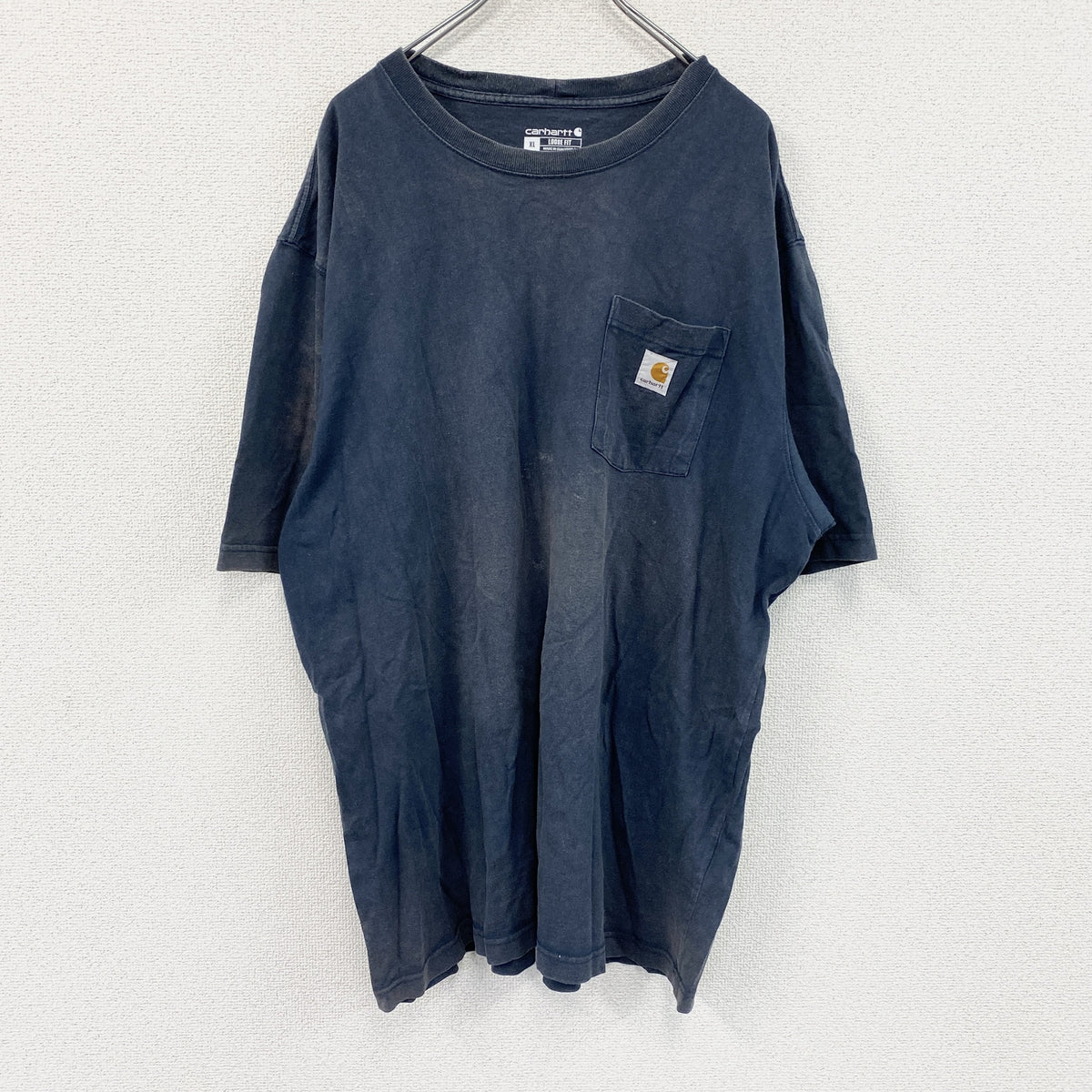 Carhartt　カーハート　半袖Tシャツ　黒　ブラック　XLサイズ　古着