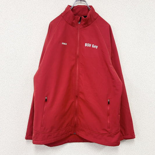 JAKO　トラックジャケット/ジャージ　赤　レッド　XLサイズ