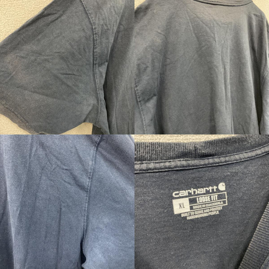 Carhartt　カーハート　半袖Tシャツ　黒　ブラック　XLサイズ　古着