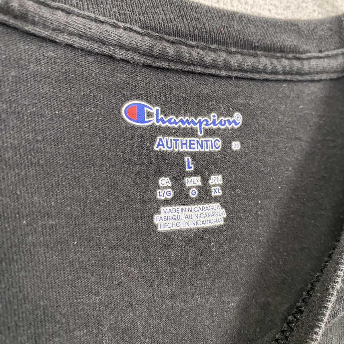 Champion　チャンピオン　半袖カレッジプリントＴシャツ　バスケットボール　大学　黒　ブラック　Lサイズ　古着