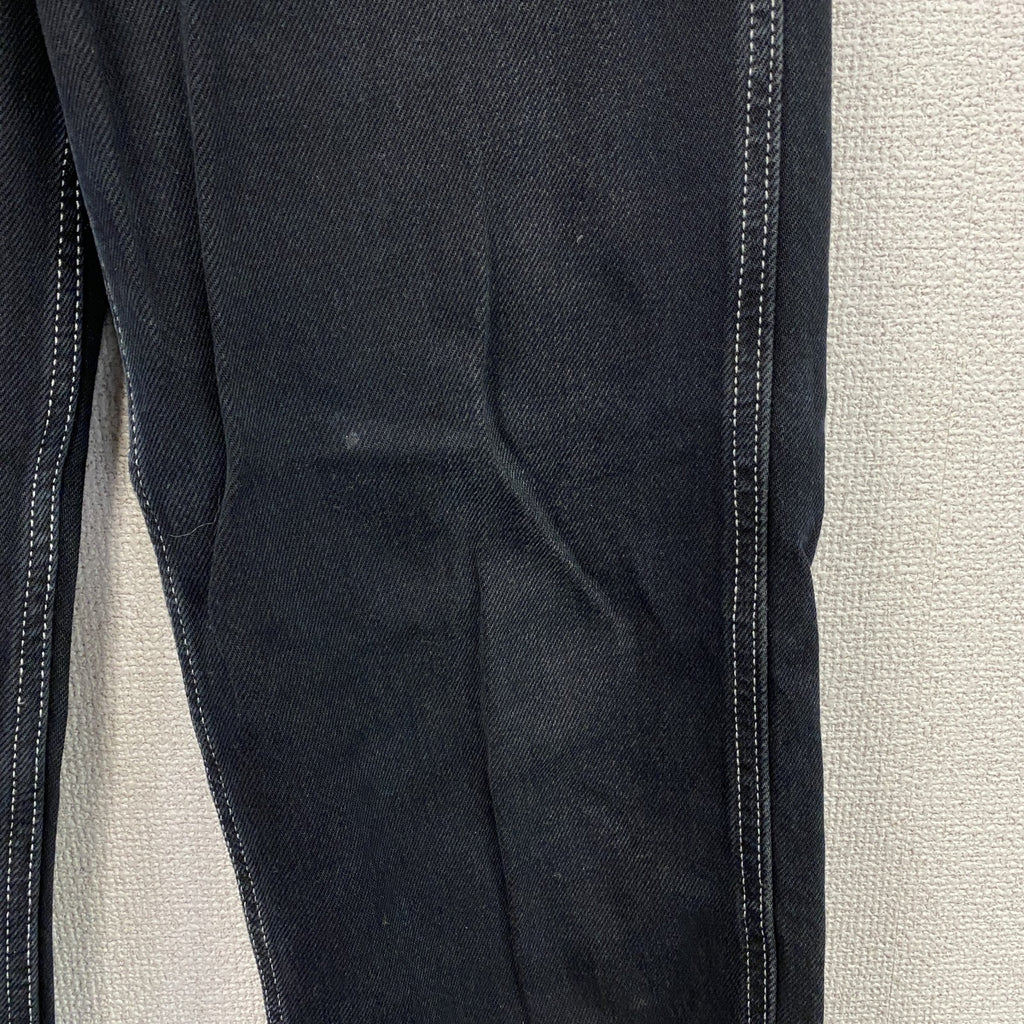 Levi’s RED　リーバイスレッド　LOOSE STRAIGHT　デニムパンツ/ジーンズ　黒　ブラック　24サイズ　古着