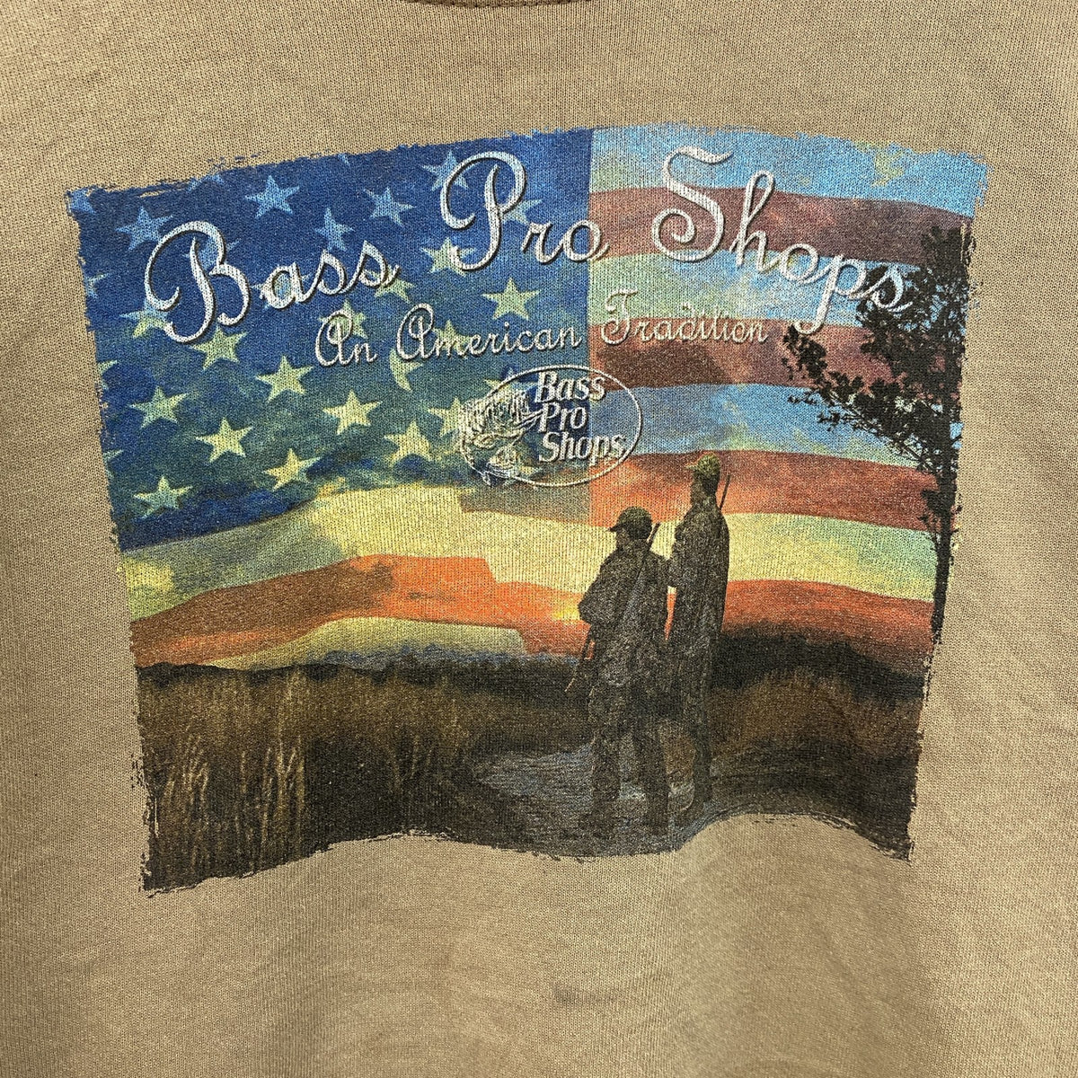 Bass Pro Shops　スウェット/トレーナー　茶色　ブラウン　古着