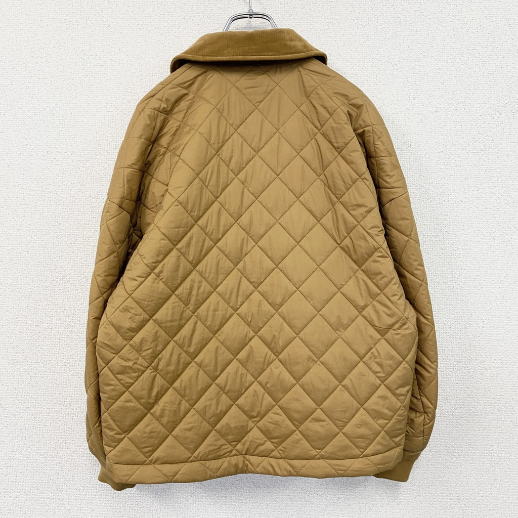 UNIQLO C　ユニクロ シー　パフテックブルゾン　キルティングジャケット　中綿入り　茶色　ブラウン　Mサイズ　古着