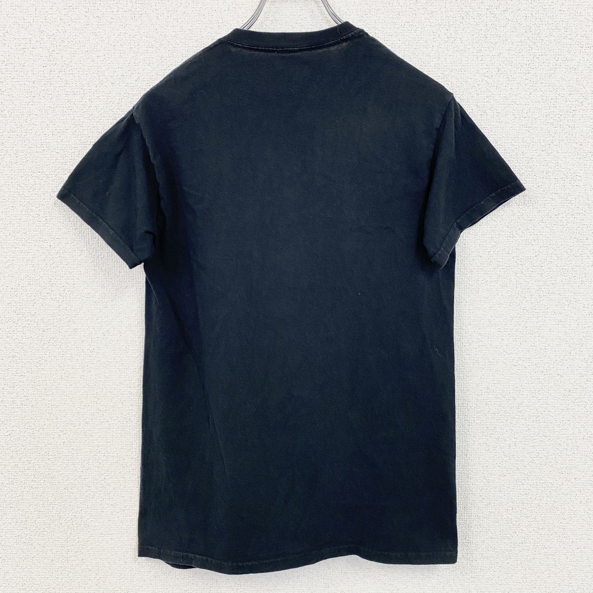 NARUTO　ナルト疾風伝　カカシ　半袖アニメプリントＴシャツ　キャラクターデザイン　黒　ブラック　Sサイズ　古着
