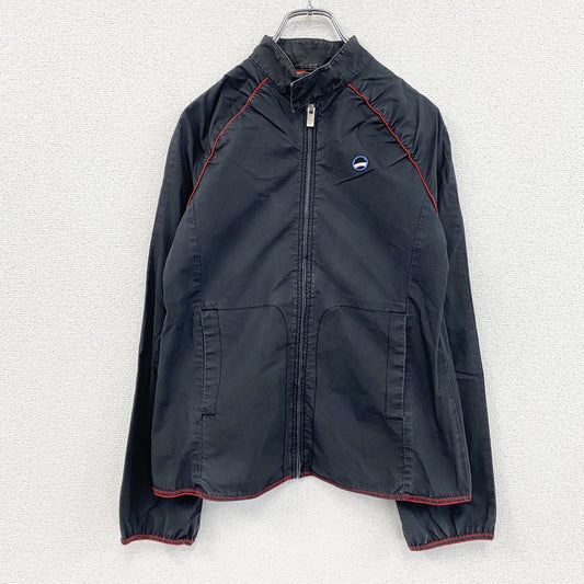 DIESEL　ディーゼル　フルジップジャケット　トラックジャケット/ジャージ　黒　ブラック　Sサイズ