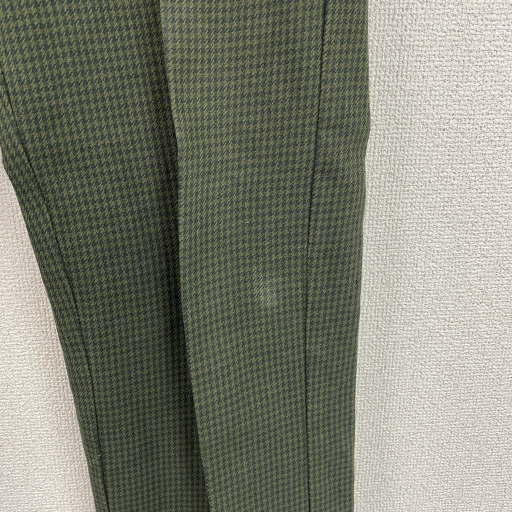 Dickies　ディッキーズ　チノパン　ワークパンツ　千鳥格子　緑　グリーン　32サイズ　古着