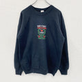 90s　FRUIT OF THE LOOM　フルーツオブザルーム　スウェット/トレーナー　ヴィンテージ　黒　ブラック　XLサイズ　古着
