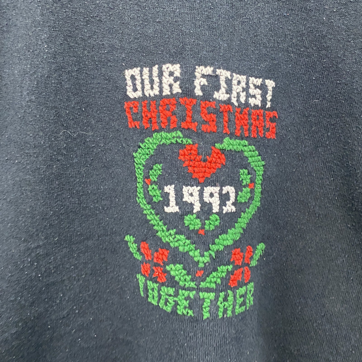 90s　FRUIT OF THE LOOM　フルーツオブザルーム　スウェット/トレーナー　ヴィンテージ　黒　ブラック　XLサイズ　古着