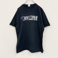 PORT&COMOANY　半袖フィットネスプリントTシャツ　ジムT　ANYTIME　エニタイム　黒　ブラック　Lサイズ　古着