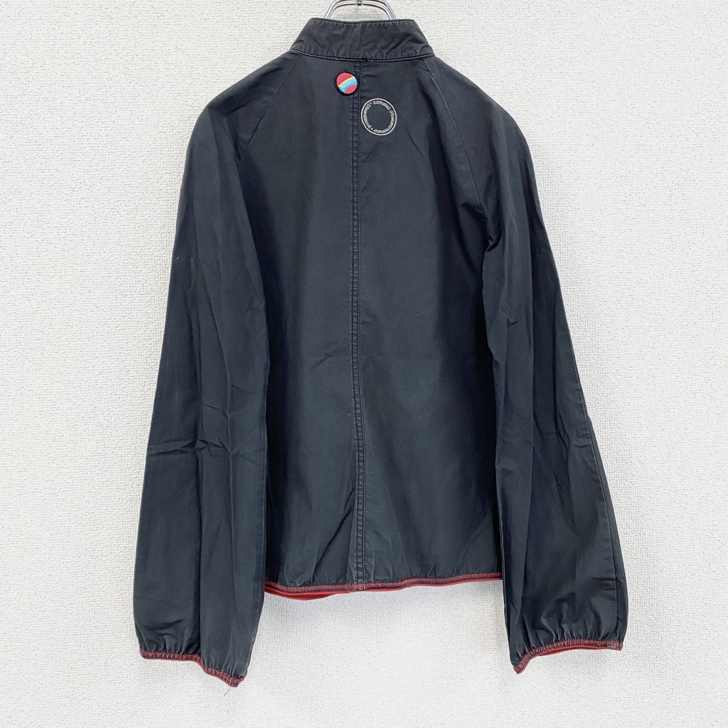 DIESEL　ディーゼル　フルジップジャケット　黒　ブラック　Sサイズ