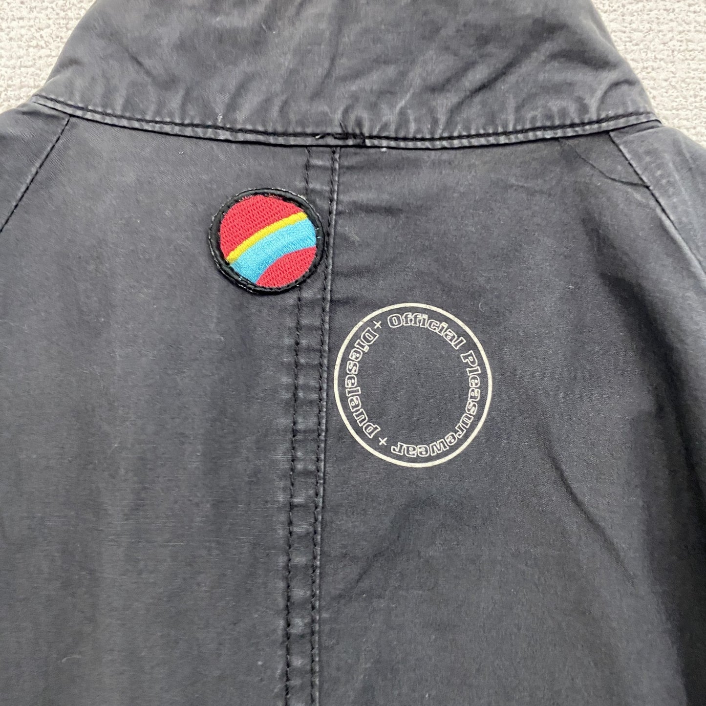 DIESEL　ディーゼル　フルジップジャケット　黒　ブラック　Sサイズ