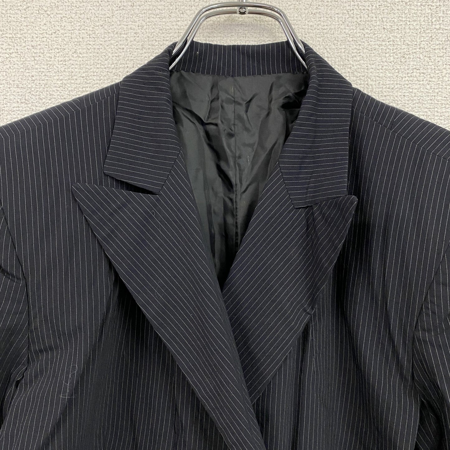 DKNY　ダナキャランニューヨーク　テーラードジャケット　ブレザー　紺　ネイビー　